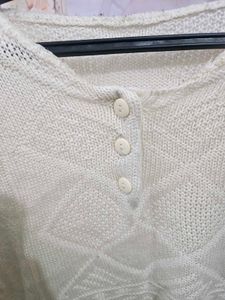 Elegant Knit Pullover Sweater