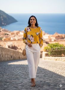 🌼 Sunshine & Style Blouse! 💛