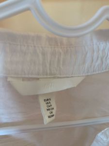H&M White Top - Size S