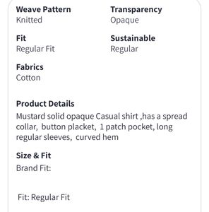 Roadster Musturd Solid Opaque Casual Shirt
