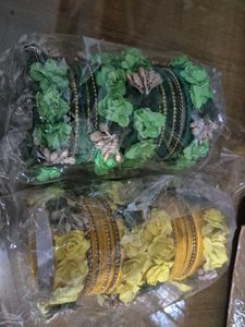 two bangle sets