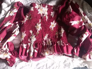 Floral Crop Top