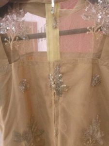 Gold Embellished Ethnic Gown