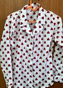Heart Printed Shirt