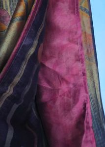 Maroon Patterned Saree