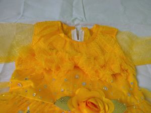 Yellow Party Dress