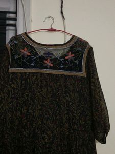 Peruvian Connection Embroidered Blouse