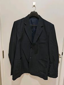 Men Blazer Navy Blue lining