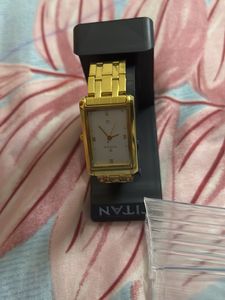 Titan Gold-Tone Watch