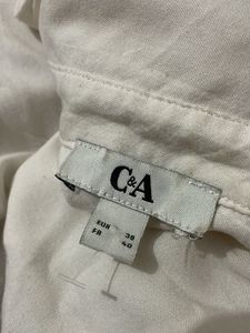 Oversized Imported Button-Down Shirt