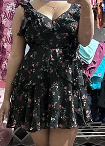 Quiero Women Black Mini Dress