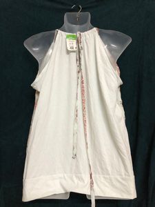 Maunces Blue Sleeveless Top