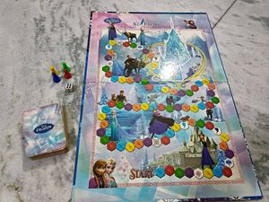 (Set Of 2)Frozen Board Game + Cards
