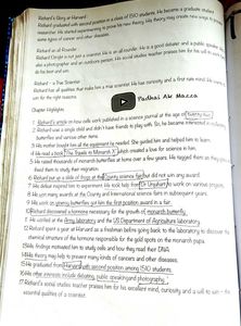 Hand Made English Notes Of Class 10th