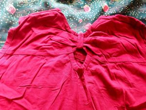 Red Sleeveless Dress