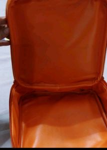 Orange Color Handbag