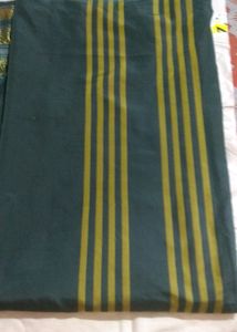 Dark Green Saree