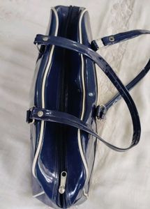 Navy Blue Gym &amp; Travel Bag