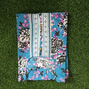 Floral Print Kurta