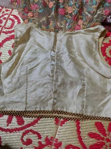 Floral Embroidered Cape Top