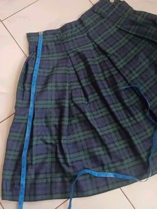 Plaid Pleated Skirt, uniform skirt