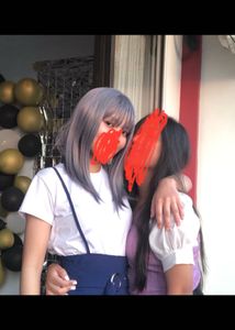 Purple wig