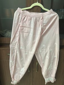 Pink Chikankari Coord Set