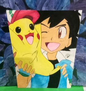 Pokemon Ash Ketchum Portrait