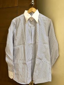Brand New Trendy Striped Button-Down Shirt