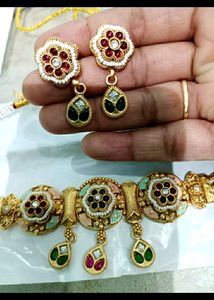 Matt Finish Jewellry Set