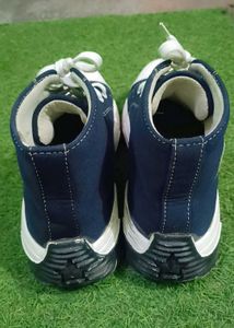Navy High Top Sneakers