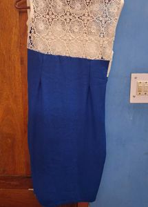 Blue Bodycon Partywear Dress