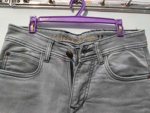 Gray Denim Jeans