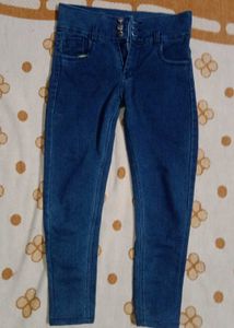 High Waisted Denim Jeans