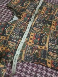 Short Kurti Multi Colourful Design