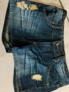 Girls Summer Denim Shorts