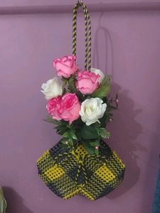 😍Plastic Wire Wall Decor Bag