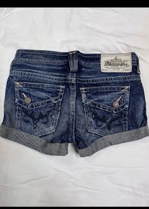 Denim Cut-Off Shorts