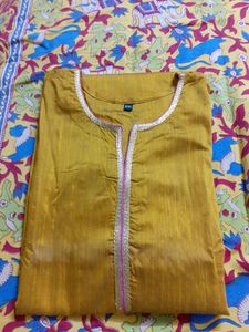 Cotton Silk Kurti Xxl Size ( 44)