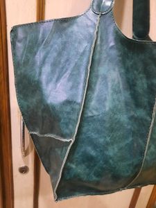 Stylish Green Tote Bag