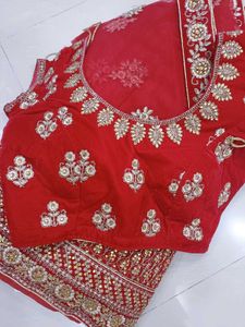 Velvet Bridal Lehenga