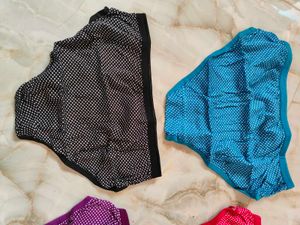 4 Polka Dot Panties