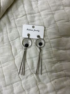 Chic Circle Drop Earrings