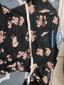 Floral Print Wrap Dress