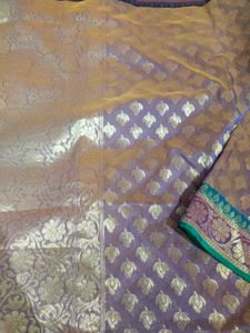 Saree With Designer Blouse