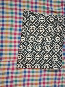 BLACK SATIN PLAZO
