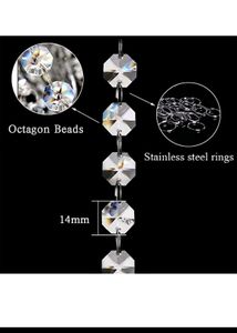 Pack of 2 Elegant Crystal Beaded Curtain Strings