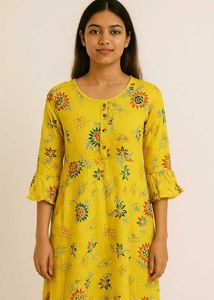 A-LINE MAXI DRESS FOR SUMMER GIRL