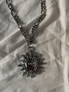 Men’s Silver Chain And Pendant
