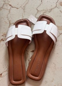 White Primark Flats